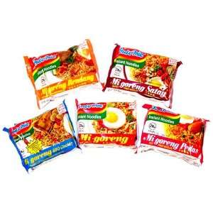 Indomie Instant Fried Noodles   Mix 5 Flavor  Grocery 