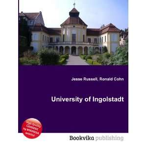  University of Ingolstadt Ronald Cohn Jesse Russell Books