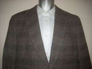 Vintage LANDS END The Real Magee Donegal Handwoven Tweed Jacket 