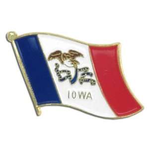  Iowa Flag Lapel Pin Patio, Lawn & Garden