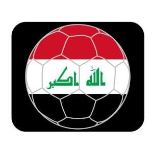 Iraqi Soccer Mouse Pad   Iraq 
