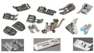 High Quality Set of 14 SNAP ON Presser Feet for Janome Sewing Machines