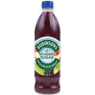 Robinsons Fruit Drink, Apple & Blackcurrant, No Added Sugar, 1 Liter 