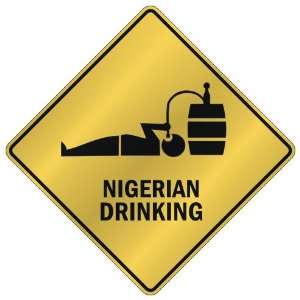   NIGERIAN DRINKING  CROSSING SIGN COUNTRY NIGERIA: Home Improvement