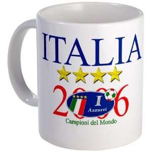  World cup soccer Italian Mug by  Kitchen 