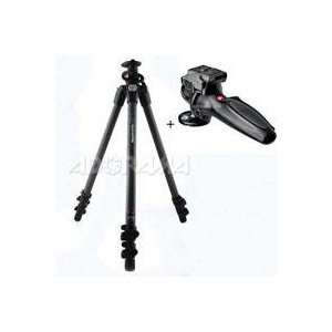  Manfrotto 055CXPRO3 Carbon Fiber Tripod 3 Section with Manfrotto 