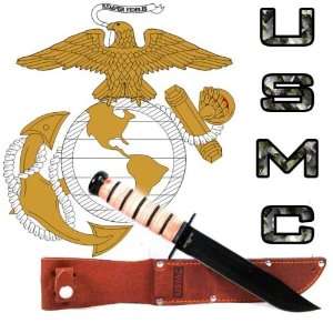  Jarhead Usmc Marine Military Tactical Dagger Knife: Sports 