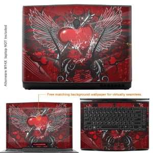   Decal Skin Sticker for Alienware M14X case cover M14X 460 Electronics