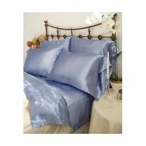 Cal King Comforter Set   Charmeuse Satin 4 Piece in French 