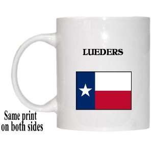  US State Flag   LUEDERS, Texas (TX) Mug 