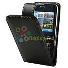 New Black Leather Case Cover Housing for Nokia C5  
