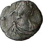 LEO I 457AD Authentic Genuine Ancient Roman Coin w MONOGRAM  