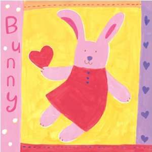 Love Bunny Canvas Reproduction