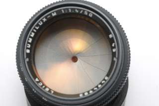 Leica Summilux M 50mm f/1.4 Ver.2 Black 50/1.4  