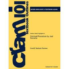  Studyguide for Criminal Procedure by Joel Samaha, ISBN 