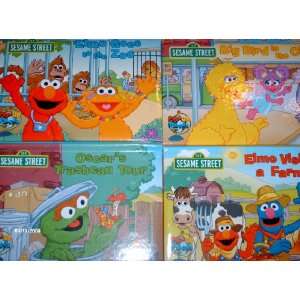  Sesame Street Pop Up Places: Complete Set (2010): Toys 