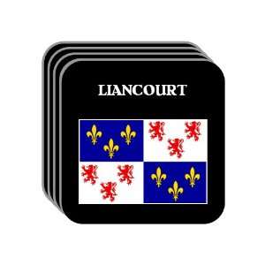  Picardie (Picardy)   LIANCOURT Set of 4 Mini Mousepad 