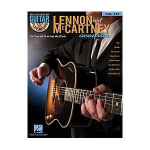 Hal Leonard Lennon & Mccartney Acoustic   Guitar Play Along Volume 123 