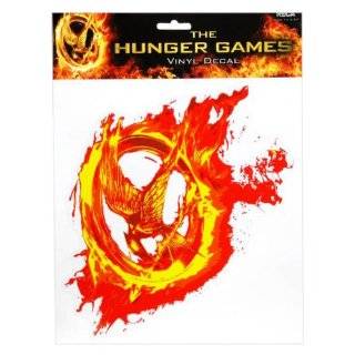  Hunger Games Mocking Jay Sticker Decal Metallic Gold 