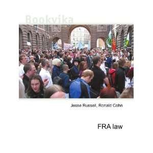 FRA law Ronald Cohn Jesse Russell  Books