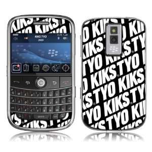   MS KIKS10007 BlackBerry Bold  9000  KIKS TYO  Logo Skin Electronics