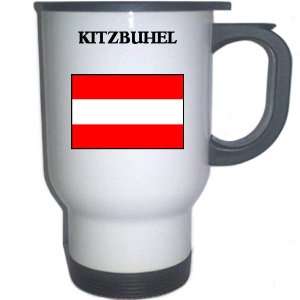  Austria   KITZBUHEL White Stainless Steel Mug 