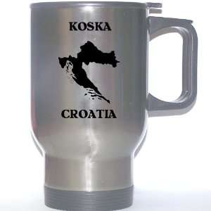  Croatia (Hrvatska)   KOSKA Stainless Steel Mug 