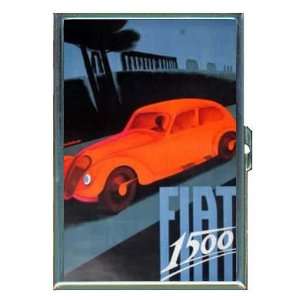  Fiat 1930s Italy Poster Retro ID Holder, Cigarette Case or 