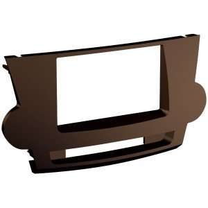   ISO DOUBLE DIN KIT FOR 2008 TOYOTA HIGHLANDER, BROWN: Office Products
