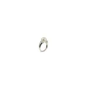  ZALES Cultured Freshwater Pearl Ring in Sterling Silver 