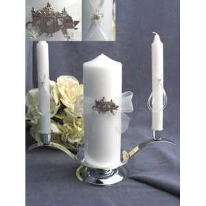  Elegant Fairy Tale Cinderella Coach Wedding Unity Candle 