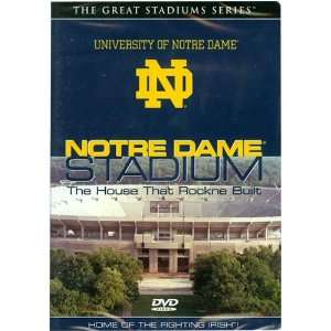  Notre Dame Fighting Irish Notre Dame Stadium DVD: Sports 
