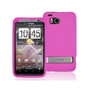  HTC DROID INCREDIBLE HD 6400 HOT PINK SILICONE CASE Cell 