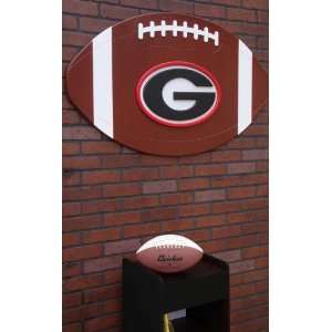  University of Georgia Giant Football Art 
