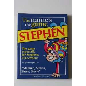  STEPHENS GAME: Fun mens birthday gift idea for men called 