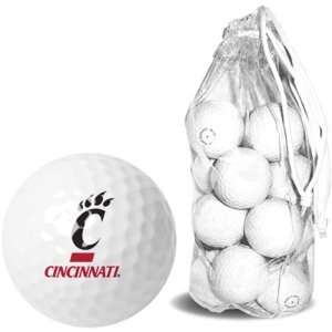 Cincinnati Bearcats 15 Golf Ball Clear Pack