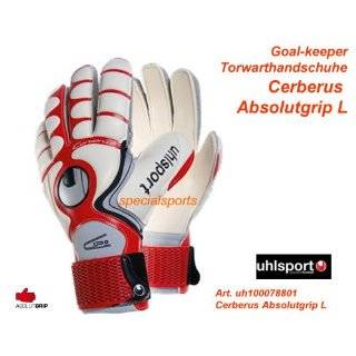 Uhlsport Cerberus Supersoft Goalkeeper Gloves  Sports 