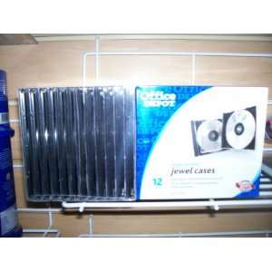  Office Depot Single Standard Jewel Cases Electronics