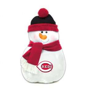  Cincinnati Reds Snowman Pillow