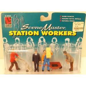  Life Like 1672 Scene Master Station Workers Toys & Games