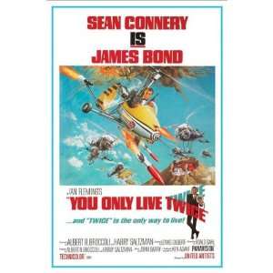  YOU ONLY LIVE TWICE   Bond 007   POSTER (SIZE 24x36 
