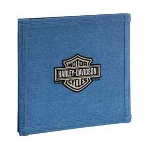  Harley Davidson Motorcycle 12 x 12 Denim Scrapbook Album 
