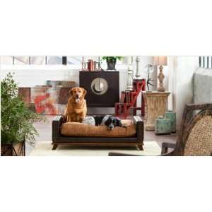  Luxury Large Classic Leather Dog / Pet Bed: Pet Supplies
