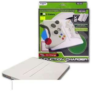  Xbox 360 Wireless Induction Charger   White: Electronics
