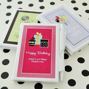 Personalized Birthday Notebook Favors: Health & Personal 