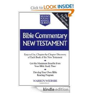 Bible Commentary New Testament Nelsons Pocket Reference Series 