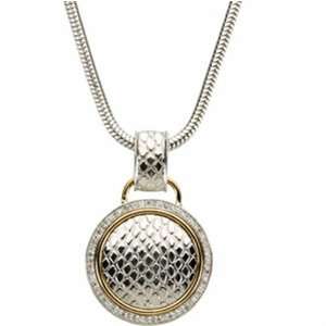    Diamond Fashion Pendant with 18 Snake Chain Jewelry Days Jewelry
