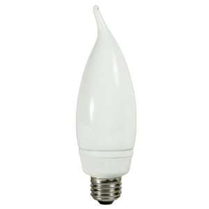 TCP 8TF08LV   8 Watt CFL Light Bulb   Compact Fluorescent   Dimmable 