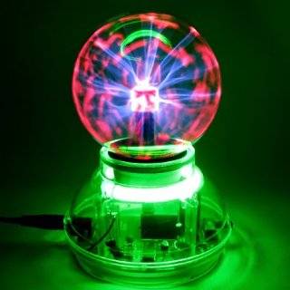 Music / Sound Activated Plasma Ball Sphere Night Light Lamp 