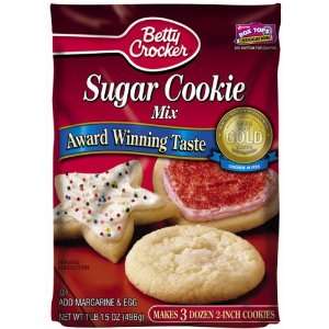 Betty Crocker Sugar Cookie Mix, Pouch, 17.5 oz, 3 Pack:  
